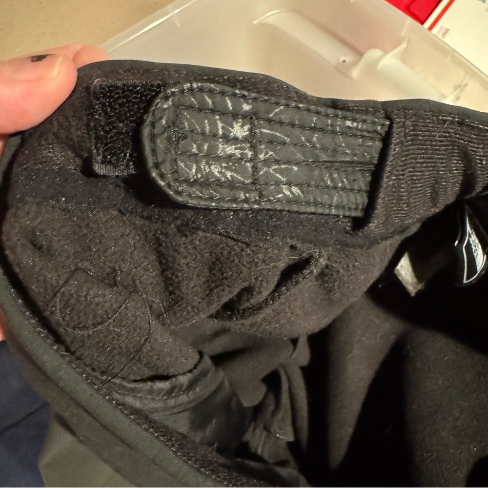 Women's The North Face Apex Softshell Ski Pants Black Charcoal, Size M, Flaws - Picture 14 of 14
